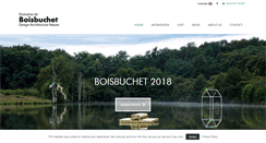 Desktop Screenshot of boisbuchet.org
