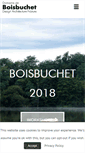 Mobile Screenshot of boisbuchet.org